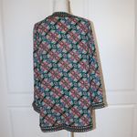 Nanette Lepore  Paloma Contrast Trim Printed Tunic Cover Up Size Medium Photo 3