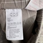 COS  Pull On Gray Straight Leg Ankle Pants Lightweight Stretch Size Medium Photo 8