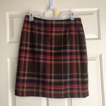 Apostrophe DARK ACADEMIA WOOL High Waisted Plaid Skirt Photo 5