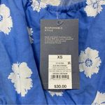 Universal Threads Universal Thread Blue Floral Midi Spaghetti Strap Dress - Size XS Photo 4