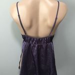 Victoria's Secret  Purple Lace Lingerie Tank Top Silky Photo 3
