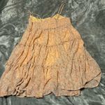 Aeropostale  Floral Mini Dress in Orange and Cream Photo 1