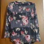 Maurice's  Floral cut out strappy neck tunic tee Photo 6