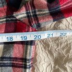 Ci Sono Womens Button Down Shirt Long Sleeve Top Plaid Pocket Size Small Red Photo 5