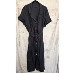 Quince 100% European Linen Button Front Dress Photo 1