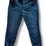 Old Navy  Rockstar‎ High Waisted Super Skinny Dark Wash Jeans Size 16 Photo 0