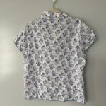 April Cornell Women's Button Down Top Cottage core Prairie Summer Cotton Size L White Size L Photo 6