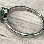 Sterling Silver 925 Emerald Ring Photo 0