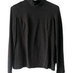 Eddie Bauer Women's Size Small Petite Soft Grey Baselayer Turtle Neck Top Photo 0