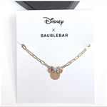 Disney X Bauble Bar Minnie Mouse Necklace NWT Photo 2