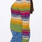 NEW MOTHER The Inset Puff Sleeve Jumper Sweater, Size L New w/Tag Retail $325 Size L Photo 6