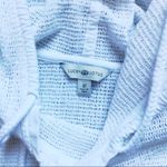 Lucky Brand LUCKY LOTUS Yoga White Mesh Hooded Pullover M Photo 6