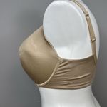 Cacique  Bra 38G Lightly Lined Full Coverage Beige Tan Shimmer Underwire Photo 8