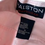 Vintage Womens Halston Jeanswear Pink Denim Jean Shorts High Rise Mom Y2K‎ Sz 10 Photo 6