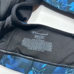 Champion  Electric Blue and Black Camouflage Racerback Bra XL Photo 3