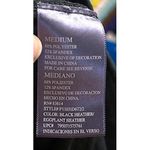 Athletic Works Athleta Long Leggings M Black Heather Eggplant Color Block Sporty Gym Workout Photo 5