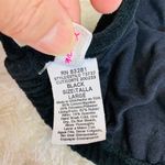 Hazel Black Fuschia Gold Velour Triangle Bikini Top Sz Large Photo 3