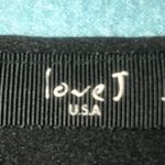 Love j  city print smokey heart semi sheer short sleeve blouse Y2K size S Photo 3