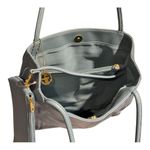 Giani Bernini Blue Leather Purse Shoulder Bag With Wallet & Phone Pocket Photo 1