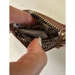 Juicy Couture New Chestnut Chino Signature Charm Paparazzi Card Wallet Case Photo 2