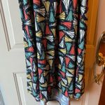 LuLaRoe  Multicolor Patterned Dress Photo 3