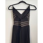 Lulus  Black‎ Sleeveless Maxi Dress Embellished Party Cocktail Evening XS B11 Photo 9