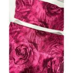 Women's 2 Piece Outfits Floral Print Mesh Strapless Tube Crop Top and High Waist Size M Photo 4