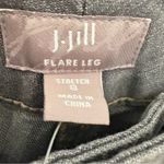 J.Jill Dark Gray Flare Leg Size 8 Stretch Jeans NWT Photo 3