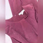 NWOT Kay Unger Zeda Crepe Dress Burgundy Pantsuit Purple Size 0 Photo 7