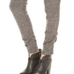 Free People Brown Milo Knit Metallic Jogger Pants Photo 2