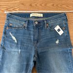 Gap 1969 Distress Raw Hem True Skinny
Ankle Jeans Blue Women's Size 30R Photo 5