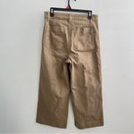Madewell  The Curvy Emmett Wide-Leg Crop Pant Welt Pocket Khaki 29 NWOT Photo 7