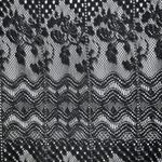 CAbi  Emily Floral Black Lace With  Champagne‎ Lining Chiffon Trim Top EUC XS Photo 6