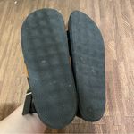 ALOHAS  Marshmallow Scacchi Leather Crossover Sandals Black Brown‎ 42 11 11.5 Photo 5