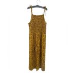 Pact  Soirée Jumpsuit One And Done Yellow Floral
Smocked tie strap sz XL Photo 7