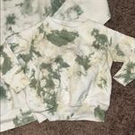 Mommy & me size large and 2T green white tie dye sweatshirt matching set! Photo 1