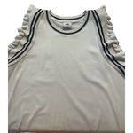 CAbi Topspin knit tee with ruffles style 5199 Small Photo 4