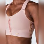SheFit NWT  Flex Sports Bra Medium Impact Blush Rose Gold Size 6 Luxe Photo 7