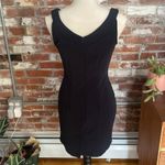 Vintage Santa Fe Little Black Dress Sleeveless Size 8 Photo 3