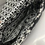 Vera Bradley Night and Day Knot Convertible Shoulder/Clutch Black/Gray/White Bag Photo 7