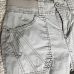 Natural Reflections Natural Reflection Khaki Lightweight High Waist Cropped Casual Capris 4 Photo 5