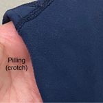 Lululemon Tight Pant Navy Blue with Pink Trims 2 Front Zip Pockets Size 6 Photo 10