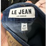 Le Jean Los Angeles Stella Flare Jeans Size 29 Dark Wash Highwaisted Charlie Gay Blue Photo 5