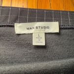 Max Studio  Women's black Plaid Midi Pencil Skirt‎ Career Office L Photo 1