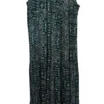Sonoma Paisley Print Sleeveless Tiered Maxi Dress Size Large Boho Western Beach Photo 0