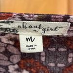 About A Girl 💐💐💐BOGOHO 💐💐💐Floral Wrap Top - Purple and Red-Medium Photo 5