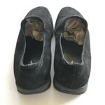 ECCO Black Suede Loafers Shoes Womens Size 8 Photo 3