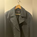 Michael Kors  Classic Black Pea Coat Photo 1