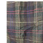 Vintage Harold's Wool Plaid Wrap Skirt Size 12 Brown‎ Green Red Blue Academia Brown Photo 5