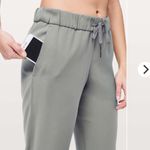 Lululemon On the Fly Crop 23” Sage Green Photo 1